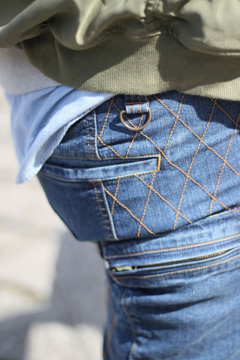 【特別仕様】USEDストレッチデニム　カジュアルレスキューパンツ