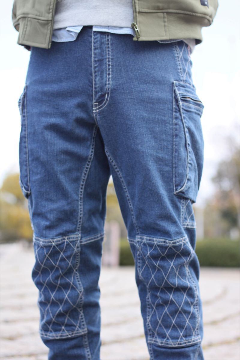 【特別仕様】USEDストレッチデニム　カジュアルレスキューパンツ